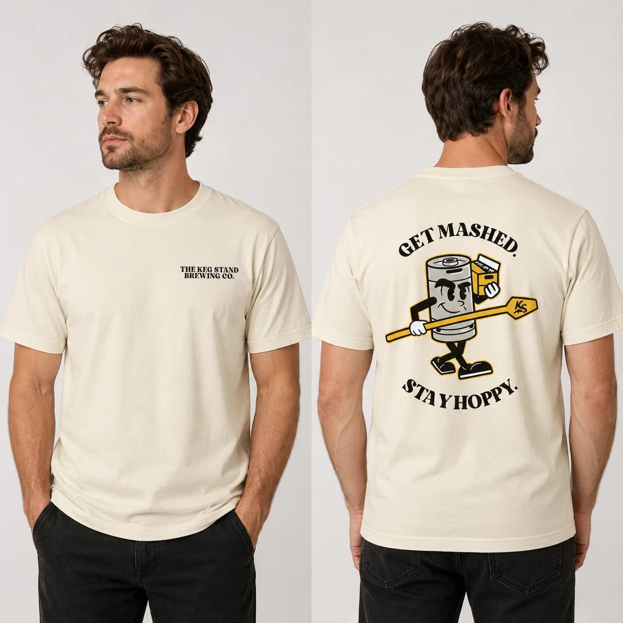 Smashed Tee — The Keg Stand merch