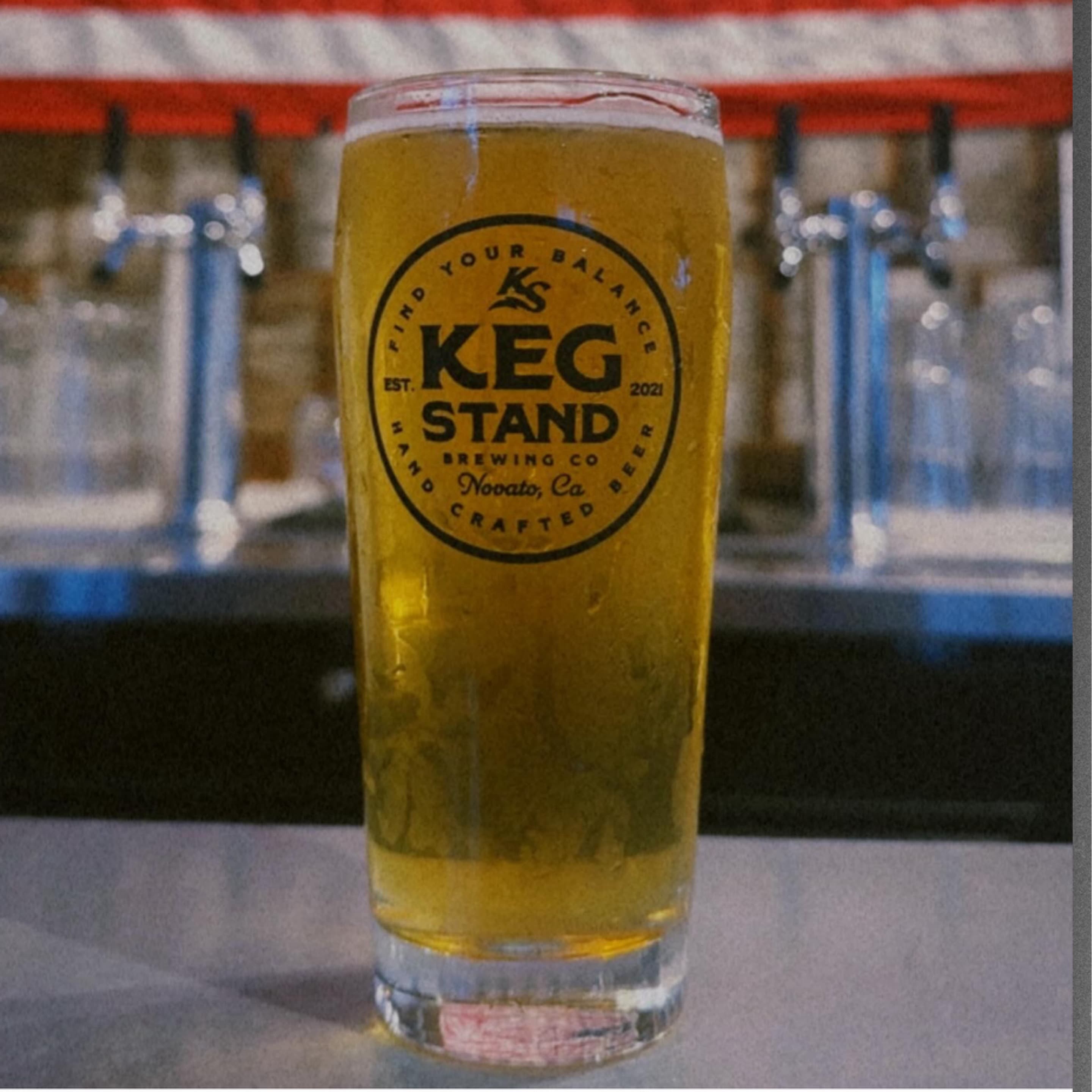 Glass of Farmhouse Cider, a beer from The Keg Stand Brewing Co.